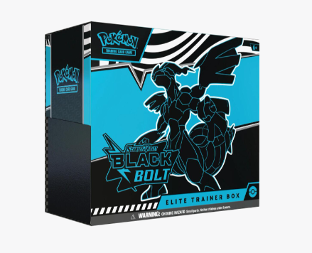 Black Bolt Elite Trainer Box - SV: Black Bolt Pokemon Set