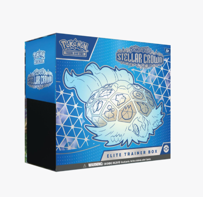 Pokemon Stellar Crown Elite Trainer Box - SV07: Stellar Crown (SCR)