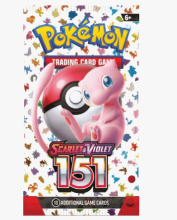 Pokemon 151 Booster Pack - SV: Scarlet & Violet 151 (MEW)