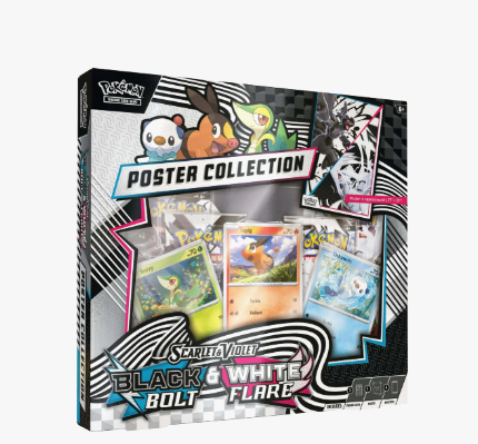 Pokemon Unova Poster Collection - SV: Black Bolt (BLK)
