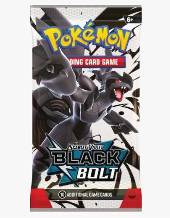 Pokemon Black Bolt Booster Pack - SV: Black Bolt (BLK)