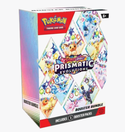 Prismatic Evolutions Booster Bundle - SV: Prismatic Evolutions Pokemon set