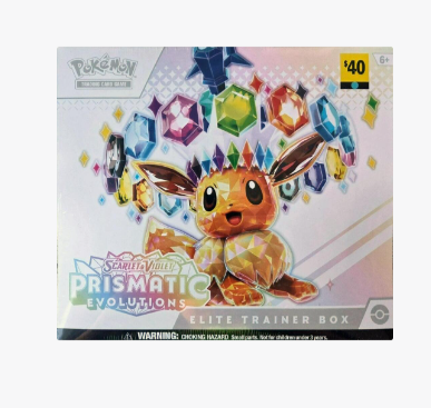 Prismatic Evolutions Elite Trainer Box - SV: Prismatic Evolutions (PRE) Pokemon set