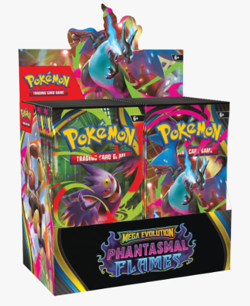Pokemon Phantasmal Flames Booster Box - ME02: Phantasmal Flames (PFL)