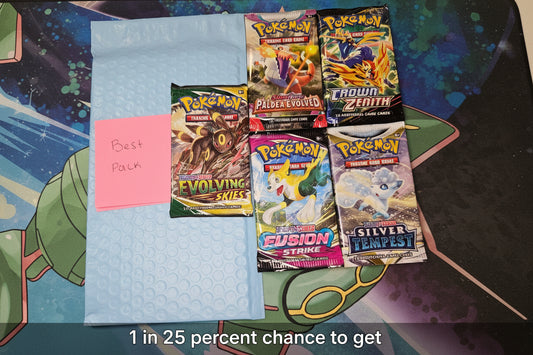 PokiPearls Pokemon Mystery Packs (Includes 4 English Pokemon packs and 1 Mystery English Pack)