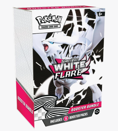 Pokémon White Flare Booster Bundle - SV: White Flare (WHT)