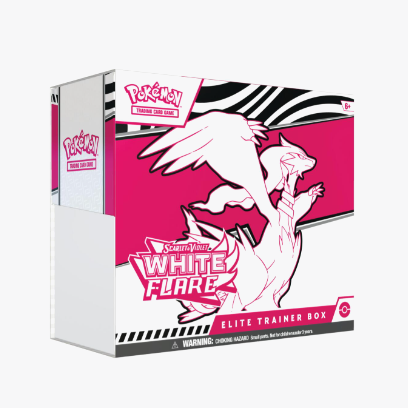 Pokemon White Flare Elite Trainer Box - SV: White Flare (WHT)